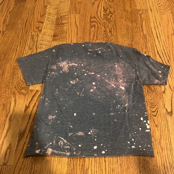 Gildan Girls Skull Tie Dye Tee Size M - Picture 3 of 4